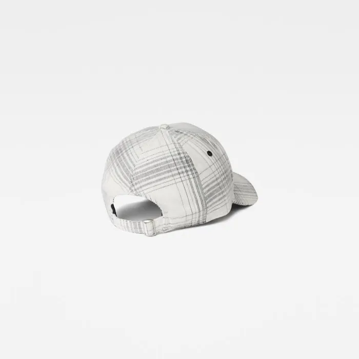 Accessories Men GStar RAW Originals Baseball Cap Milk Isaac Check
