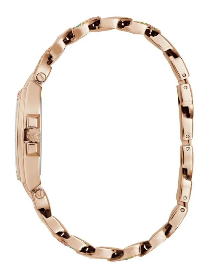 Accessories Women Marciano Gc Rose GoldTone And Crystal ChainLink Analog Watch Rose Gold Accessories Women Marciano Gc Rose GoldTone And Crystal ChainLink Analog Watch Rose Gold