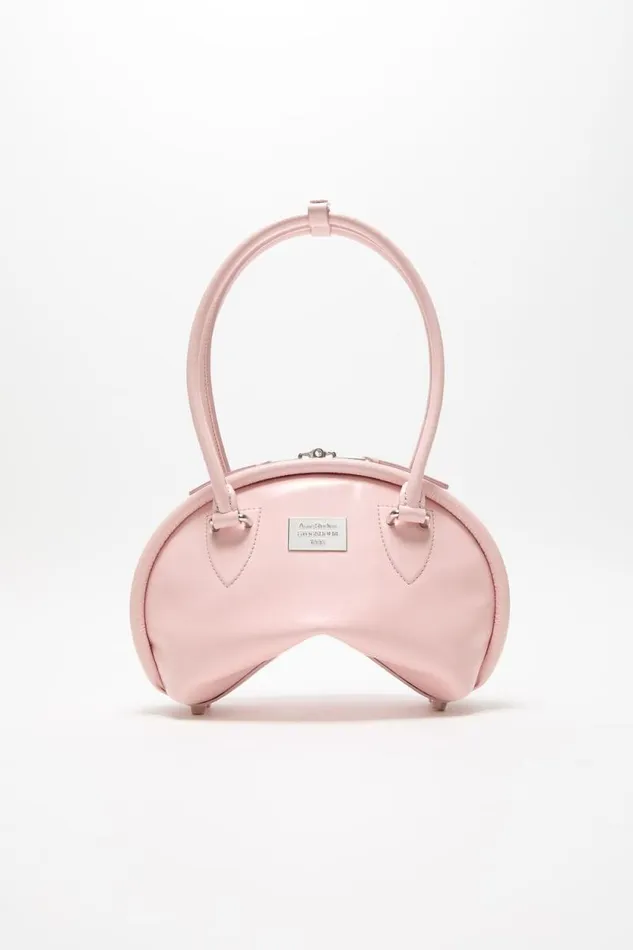 Acne Studios Bowlina Mini Shoulder Bag Powder Pink Woman Bags
