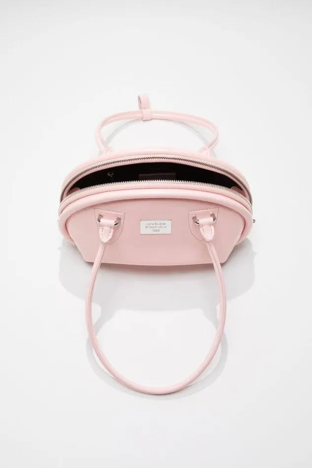 Acne Studios Bowlina Mini Shoulder Bag Powder Pink Woman Bags
