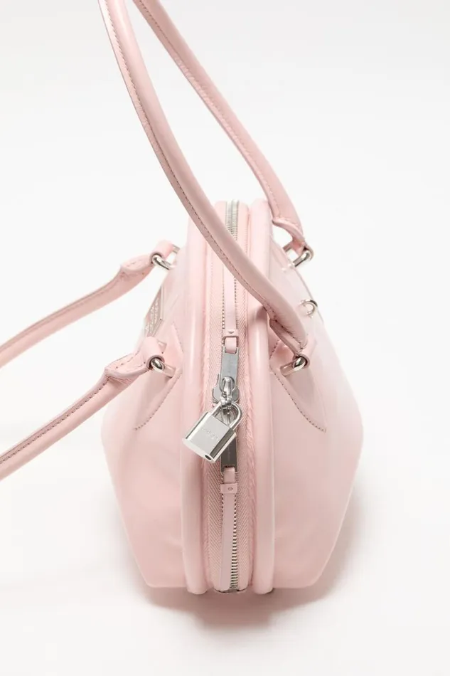 Acne Studios Bowlina Mini Shoulder Bag Powder Pink Woman Bags