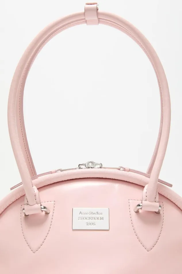 Acne Studios Bowlina Mini Shoulder Bag Powder Pink Woman Bags