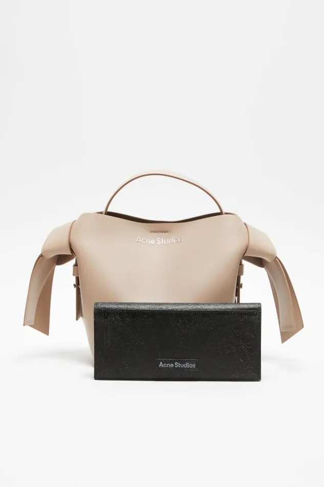 Acne Studios Continental Wallet Black Woman Small Leather Goods