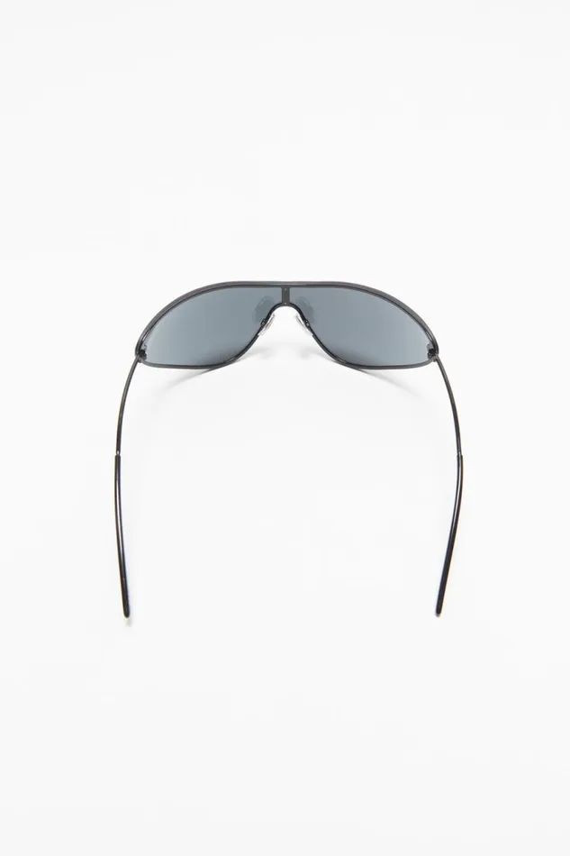 Acne Studios Metal Frame Sunglasses Blackblack Man Eyewear