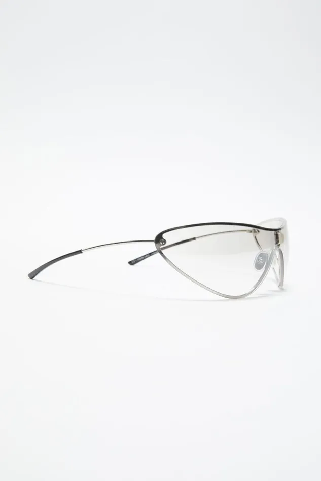 Acne Studios Metal Frame Sunglasses Transparentsilver Man Eyewear