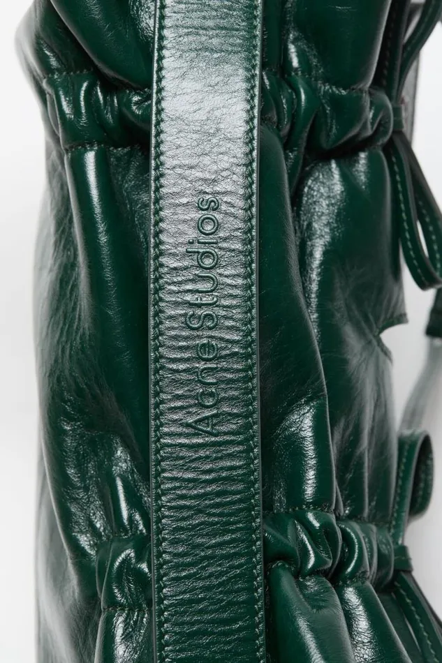Acne Studios Multipocket Bag Dark Green Man Bags