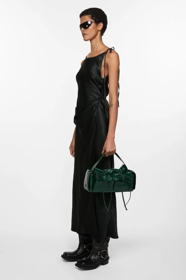 Acne Studios Multipocket Bag Dark Green Woman Bags
