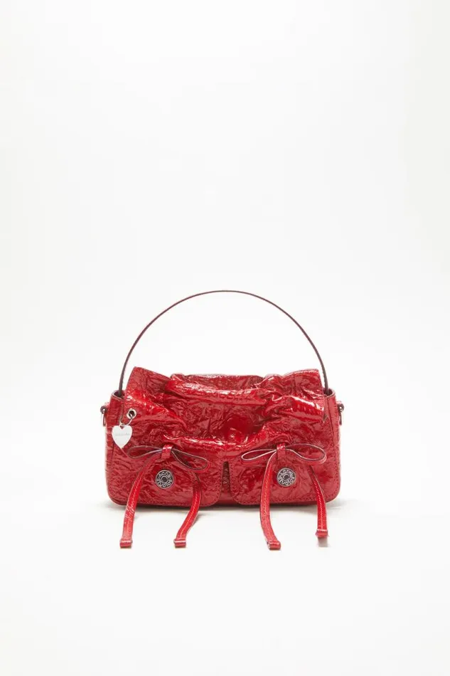 Acne Studios Multipocket Micro Bag Red Woman Bags