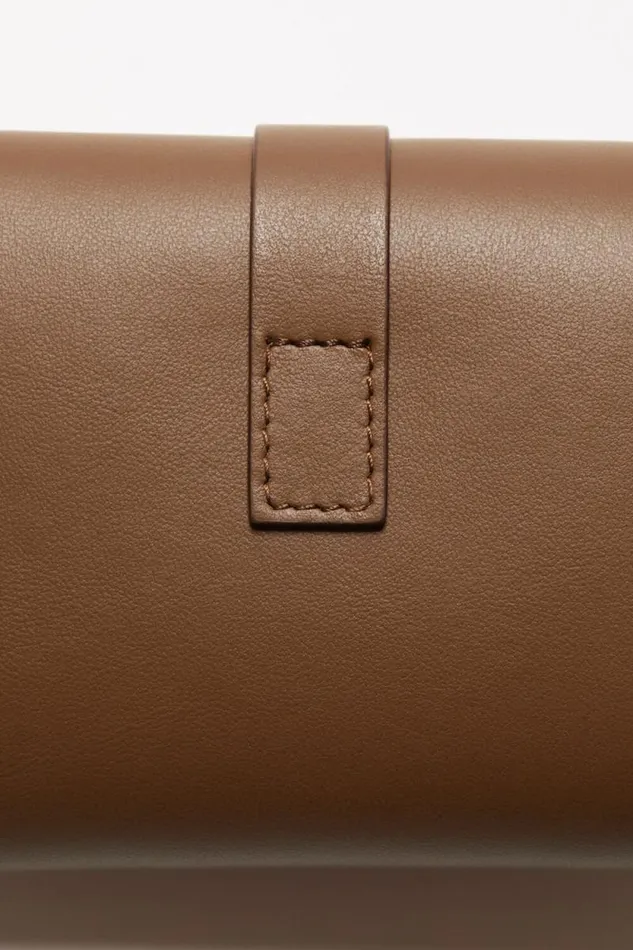 Acne Studios Musubi Folded Wallet Camel Brown Woman Small Leather Goods
