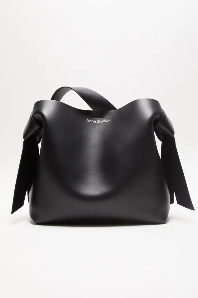 Acne Studios Musubi Midi Shoulder Bag Black Man Bags