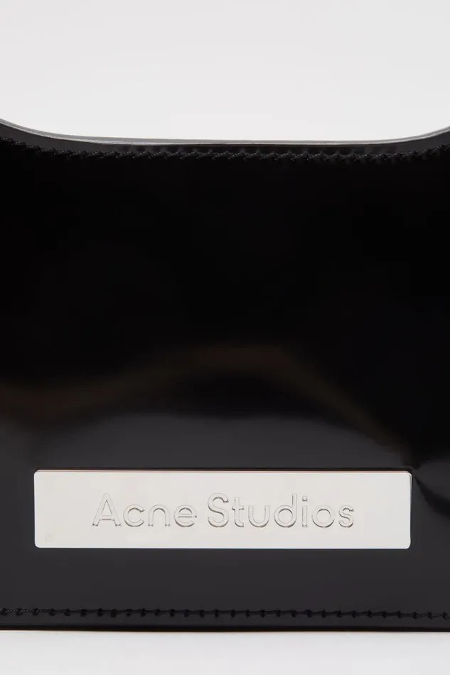 Acne Studios Platt Micro Shoulder Bag Black Man Bags