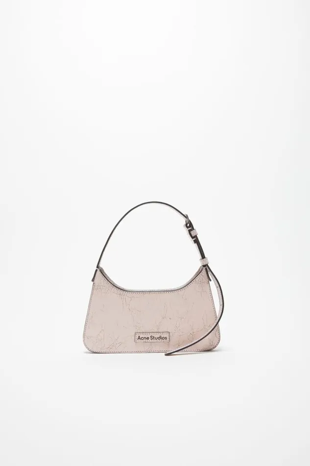 Acne Studios Platt Micro Shoulder Bag Pastel Pink Man Bags
