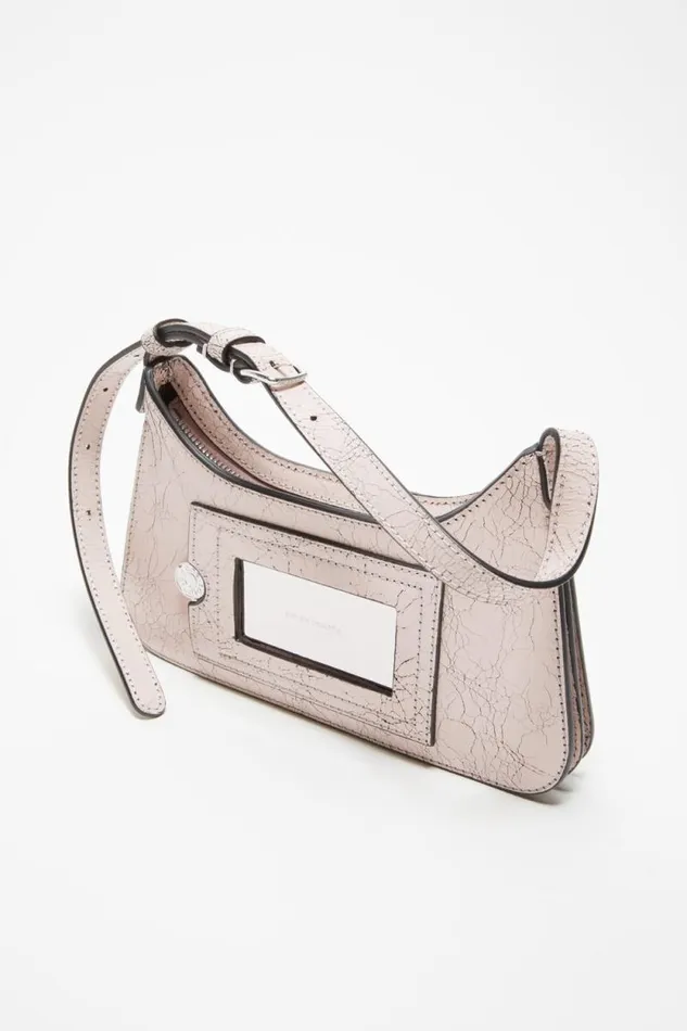 Acne Studios Platt Micro Shoulder Bag Pastel Pink Man Bags