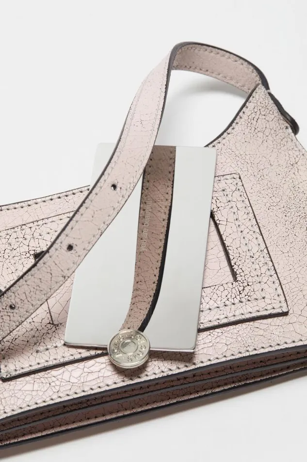 Acne Studios Platt Micro Shoulder Bag Pastel Pink Man Bags