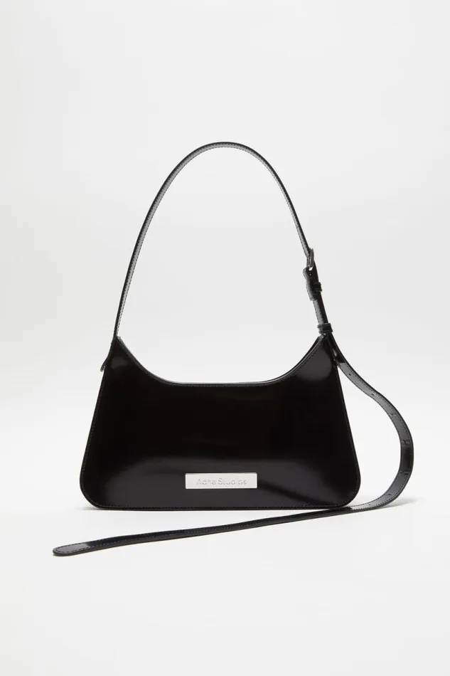 Acne Studios Platt Mini Shoulder Bag Black Woman Bags