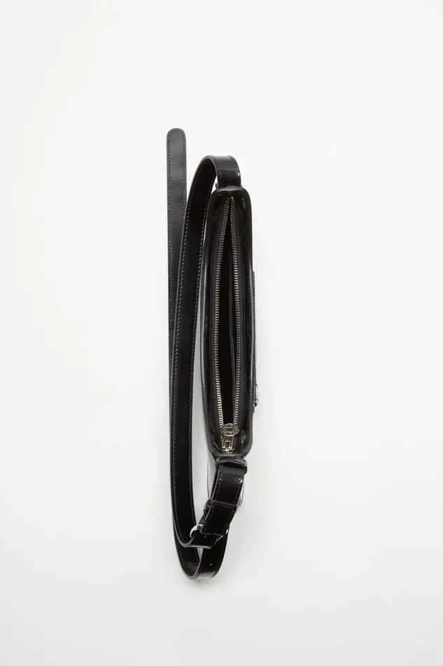 Acne Studios Platt Mini Shoulder Bag Black Woman Bags