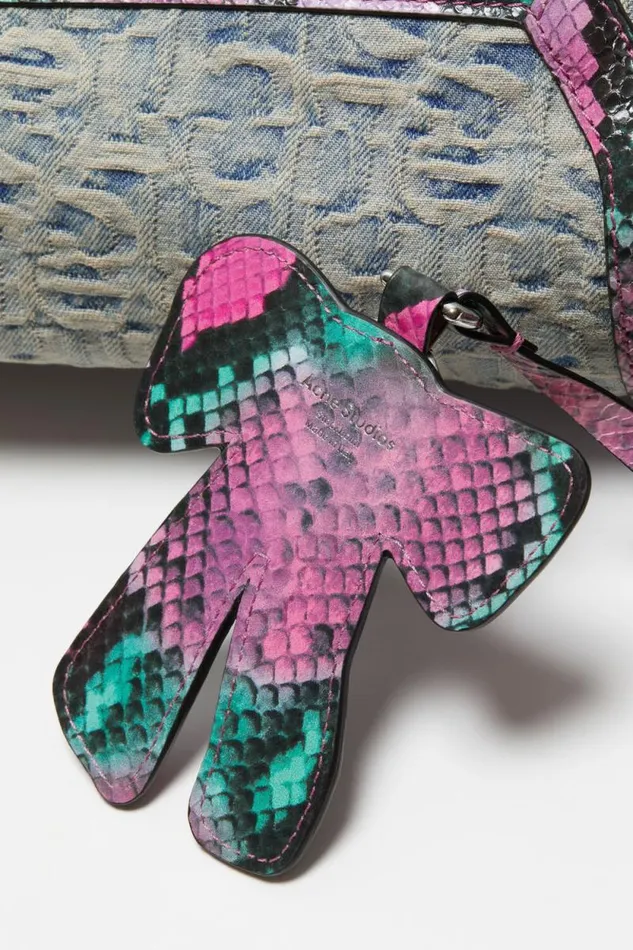 Acne Studios Shoulder Bag Light Bluepink Man Bags