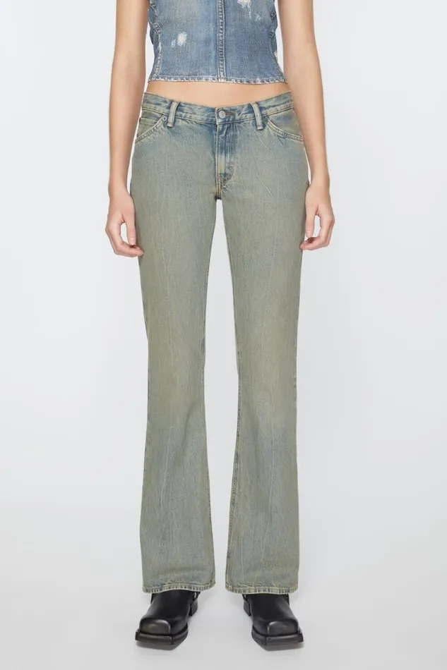 Acne Studios Slim Fit Jeans 8211 2005 Bluebeige Woman Jeans