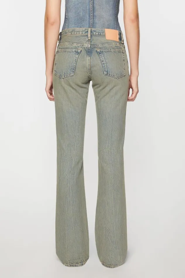 Acne Studios Slim Fit Jeans 8211 2005 Bluebeige Woman Jeans