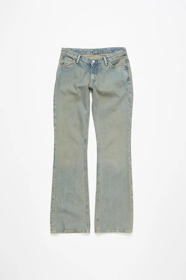 Acne Studios Slim Fit Jeans 8211 2005 Bluebeige Woman Jeans