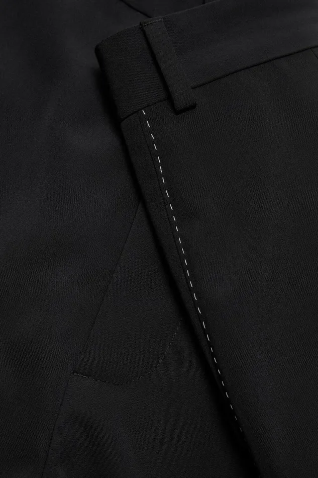 Acne Studios Tailored Trousers Black Man Trousers