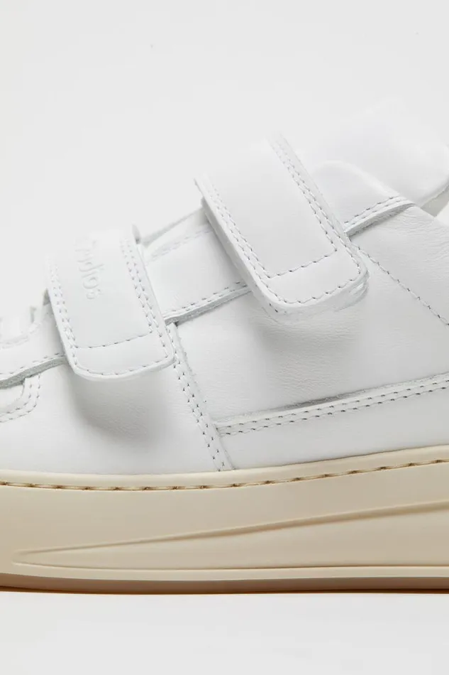 Acne Studios Velcro Strap Sneakers Optic Whiteecru Man Shoes