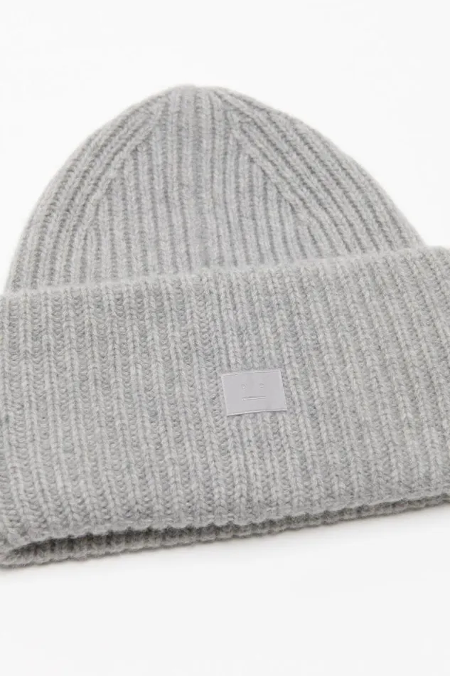 Acne Studios Wool Beanie Acne Studios X Moomin Light Grey Melange Woman Hats