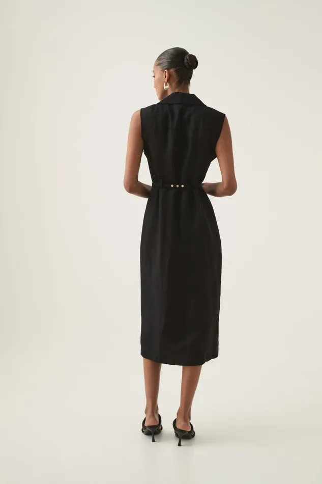 Aje Dresses Desiree Utility Shirt Dress Black 8211 Women Aje Dresses Desiree Utility Shirt Dress Black 8211 Women
