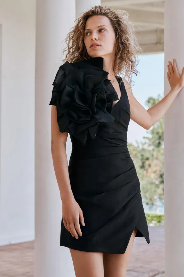 Aje Dresses Energy Mini Dress Black 8211 Women