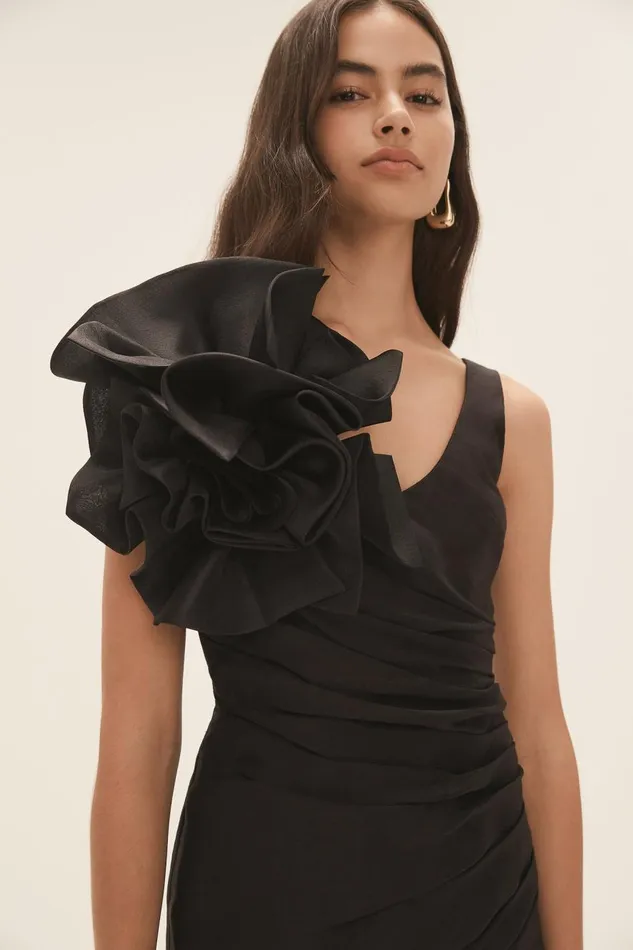 Aje Dresses Energy Mini Dress Black 8211 Women Aje Dresses Energy Mini Dress Black 8211 Women