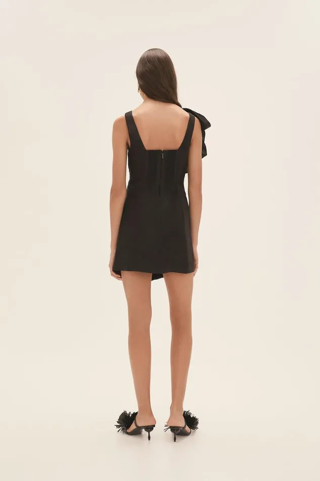 Aje Dresses Energy Mini Dress Black 8211 Women Aje Dresses Energy Mini Dress Black 8211 Women