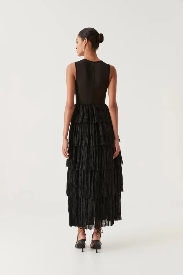 Aje Dresses Escapist Maxi Dress Black 8211 Women Aje Dresses Escapist Maxi Dress Black 8211 Women