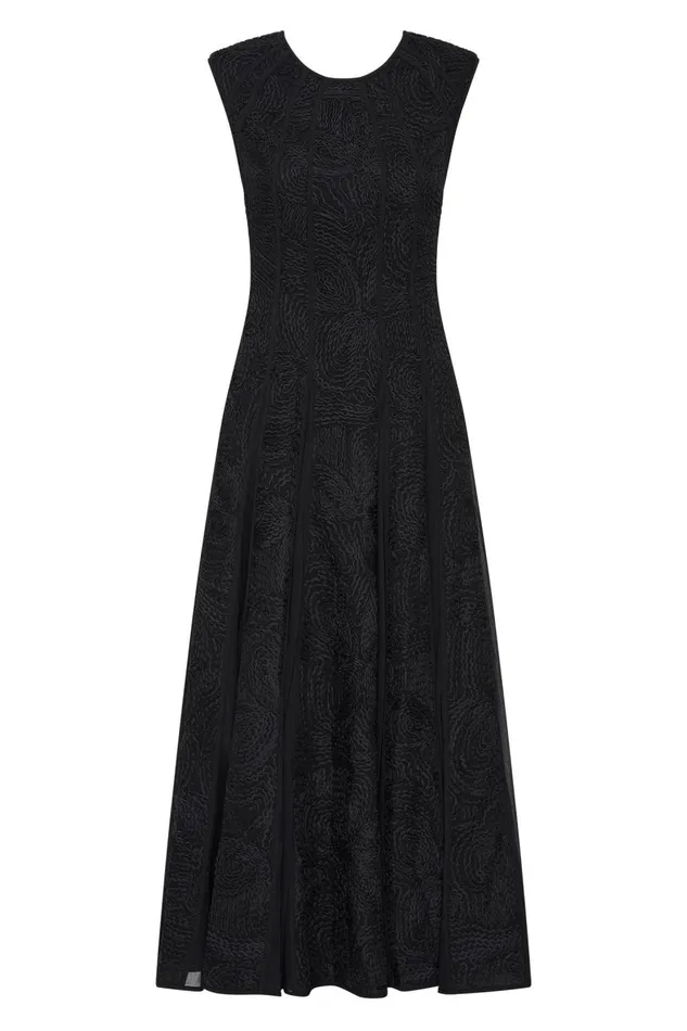 Aje Dresses Soleil Lace Midi Dress Black 8211 Women Aje Dresses Soleil Lace Midi Dress Black 8211 Women