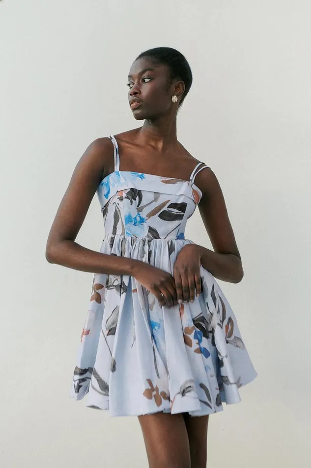 Aje Dresses Untamed Mini Dress Divine Orchid 8211 Women