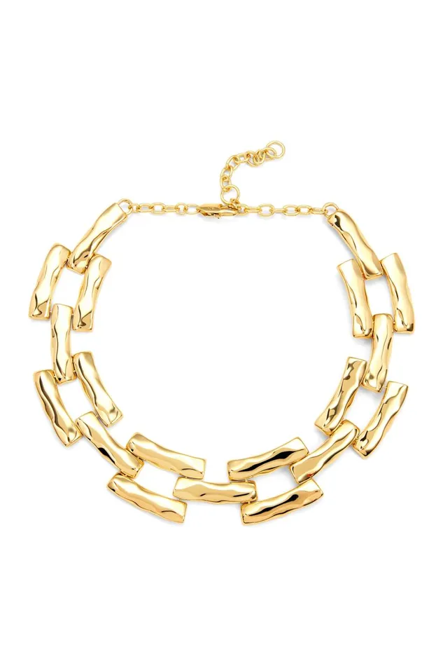 Aje Jewelry Lineal Link Necklace Gold 8211 Women Aje Jewelry Lineal Link Necklace Gold 8211 Women