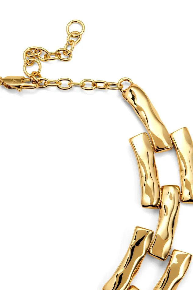 Aje Jewelry Lineal Link Necklace Gold 8211 Women Aje Jewelry Lineal Link Necklace Gold 8211 Women