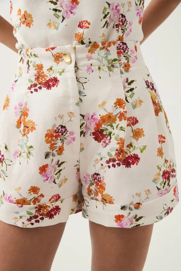 Aje Matching Sets Assemblage Shorts Flora Natura 8211 Women