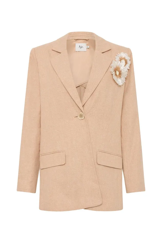 Aje Matching Sets Evoke Tailored Jacket Ivorynatural 8211 Women