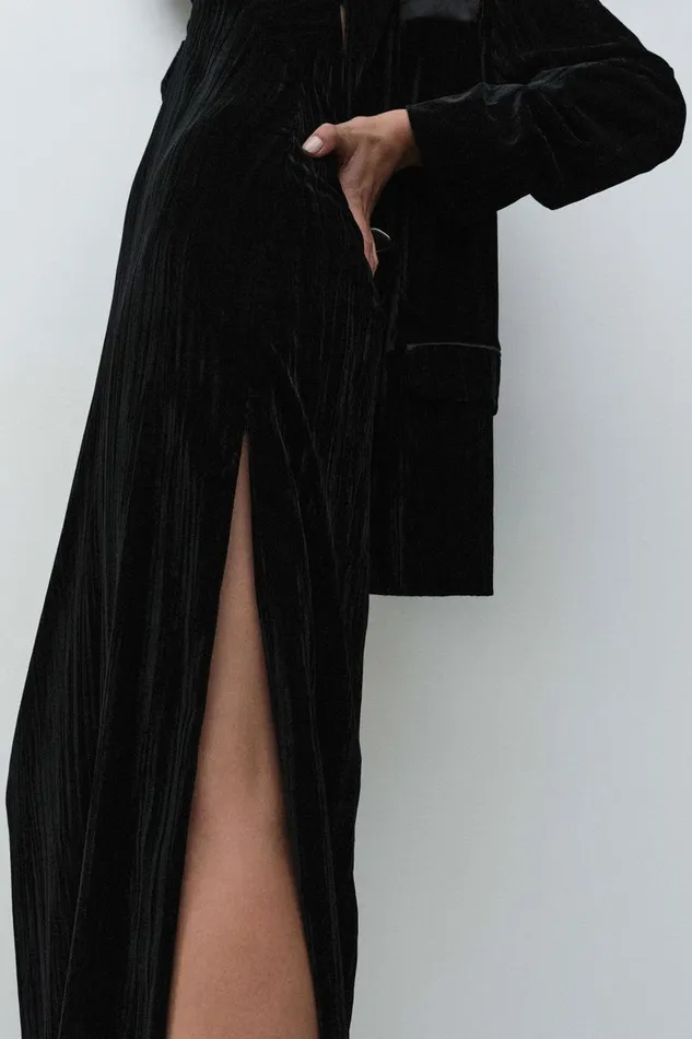 Aje Matching Sets Moonbow Velvet Maxi Dress Black 8211 Women Aje Matching Sets Moonbow Velvet Maxi Dress Black 8211 Women