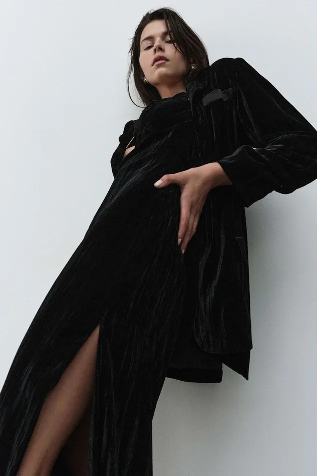 Aje Matching Sets Moonbow Velvet Maxi Dress Black 8211 Women Aje Matching Sets Moonbow Velvet Maxi Dress Black 8211 Women