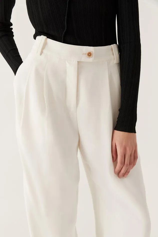 Aje Matching Sets Phantom Tailored Pant Ivory 8211 Women