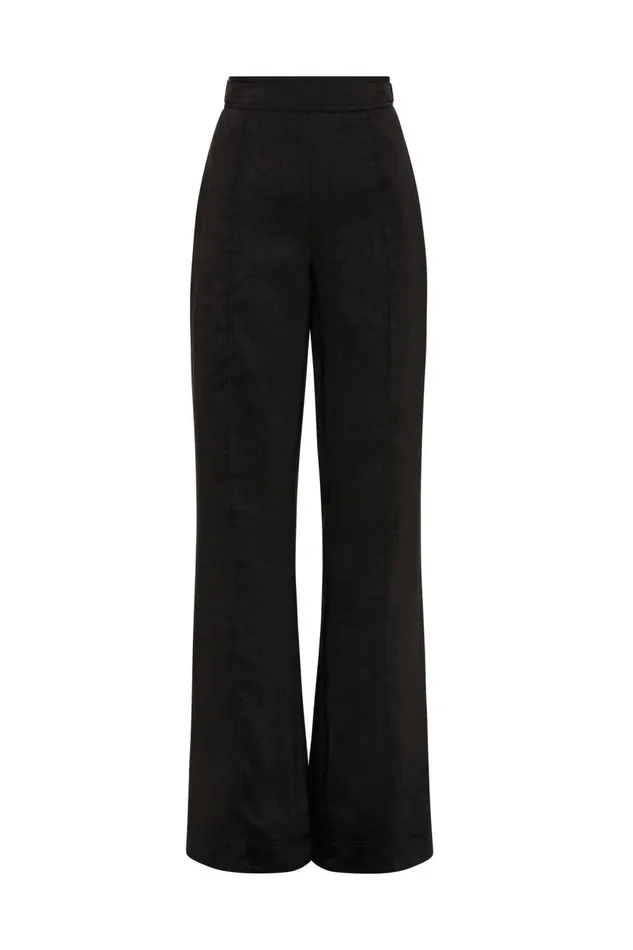 Aje Pants Elements Flared Pant Black 8211 Women