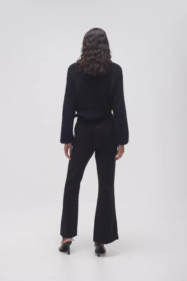 Aje Pants Elements Flared Pant Black 8211 Women