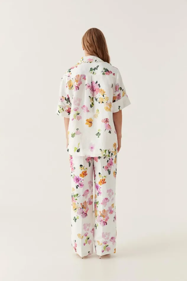Aje Pants Portray Relaxed Pant Scattered Floral 8211 Women