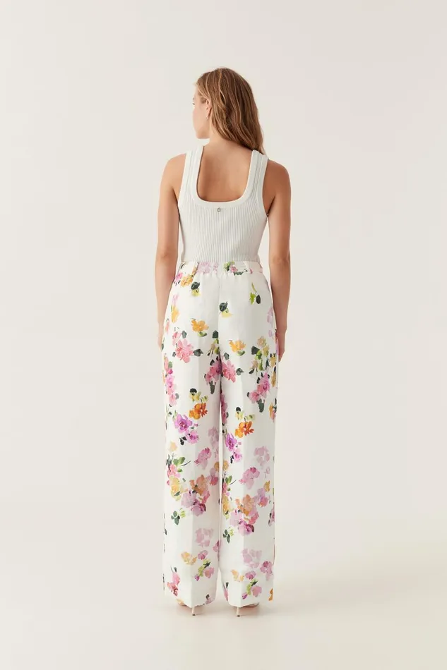 Aje Pants Portray Relaxed Pant Scattered Floral 8211 Women