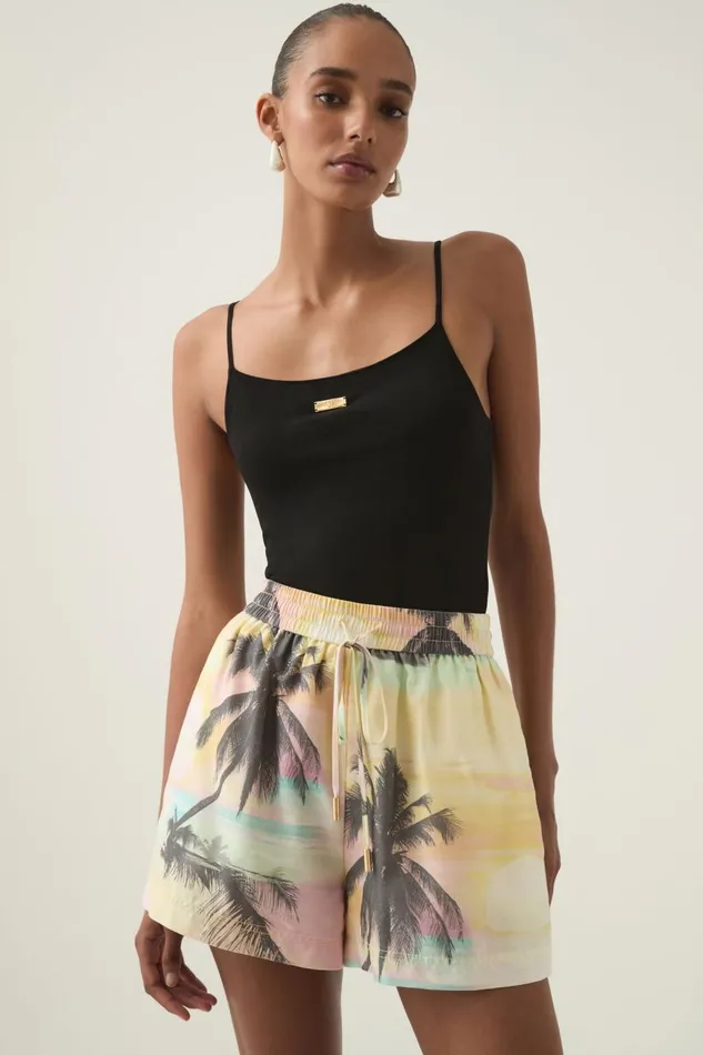 Aje Shorts Paradise Short Sunset Sky 8211 Women