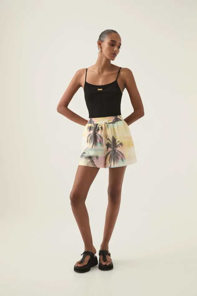 Aje Shorts Paradise Short Sunset Sky 8211 Women