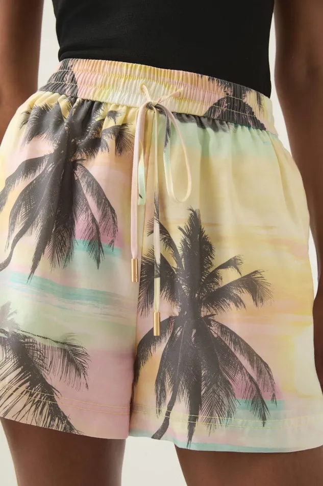 Aje Shorts Paradise Short Sunset Sky 8211 Women