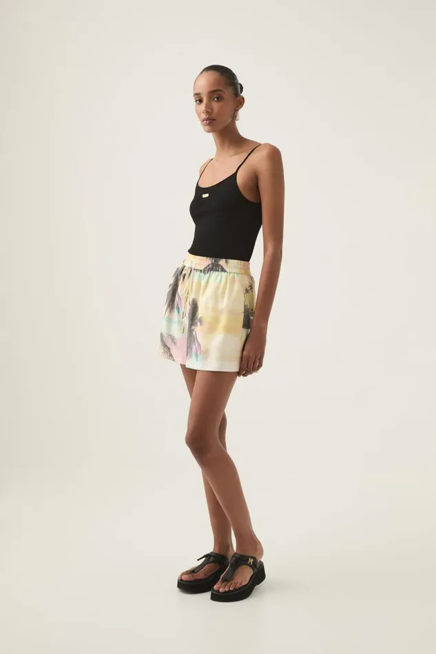 Aje Shorts Paradise Short Sunset Sky 8211 Women