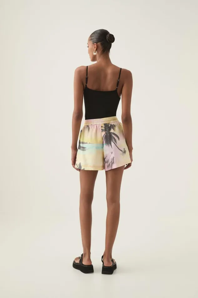 Aje Shorts Paradise Short Sunset Sky 8211 Women